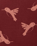 Kit body bebê 4 peças manga longa beija-flor multicor |