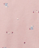 Kit body bebê 5 peças manga curta coruja floral multicor |