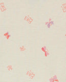 Kit body bebê 4 peças borboletas e corações multicor |