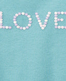 Kit body bebê 5 peças manga curta love bordado multicor |