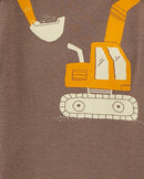 Kit body bebê 5 peças caminhão multicor