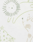 Kit body bebê 5 peças animais listrado multicor |