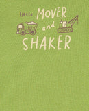 Kit body bebê 5 peças caminhão multicor